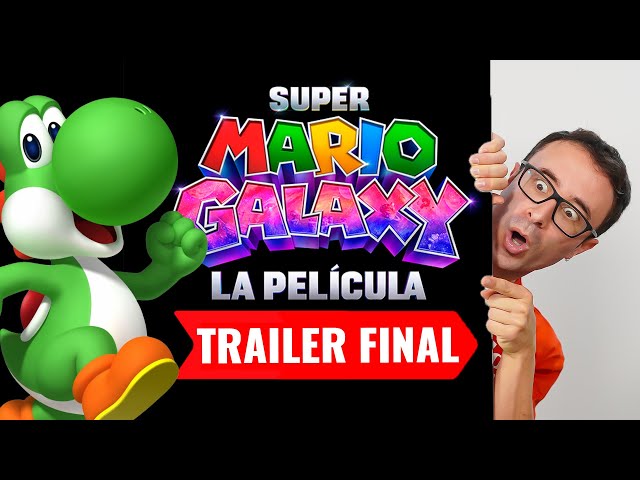 Reacción a Yoshi en Super Mario Galaxy: La Película (Trailer 2) Nintendo Direct