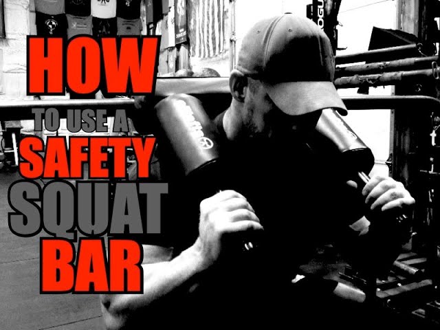 Cómo usar la barra de sentadillas de seguridad (barra SSB/YOKE)