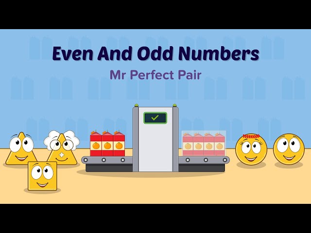 Math Video : Even and Odd Numbers | Mr Perfect Pair | Kids Stories | Homeschool