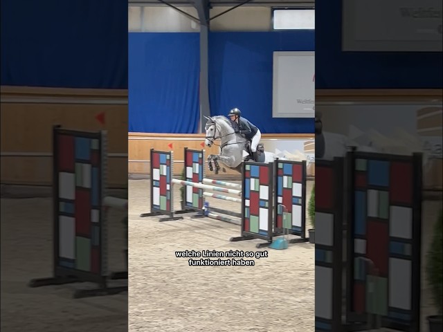 First “tournament” this year 🏆 #horse #showjumping #chioaachen