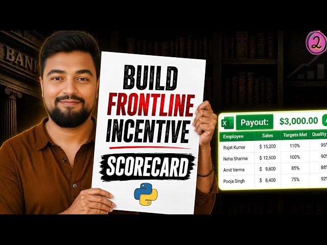 Project for ₹30+ LPA Job Data Science🏆 | Banking and Python | No ML Required 😳