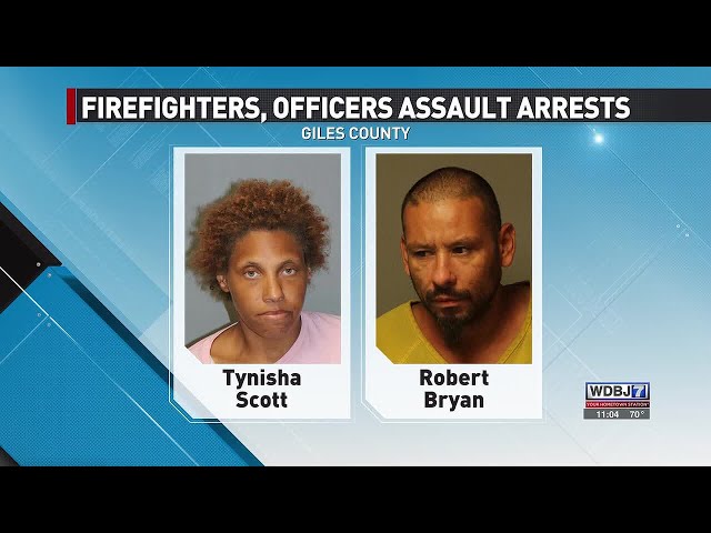 Two Arrested After Deputies and Firefighters Assaulted While Responding to Vehicle Fire