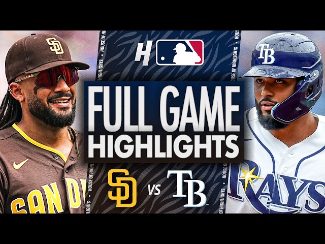 San Diego Padres vs Tampa Bay Rays - FULL GAME HIGHLIGHTS 🔥 August 30, 2026 MLB Season