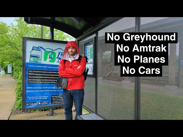 New York City to Canada on Public Transit ONLY