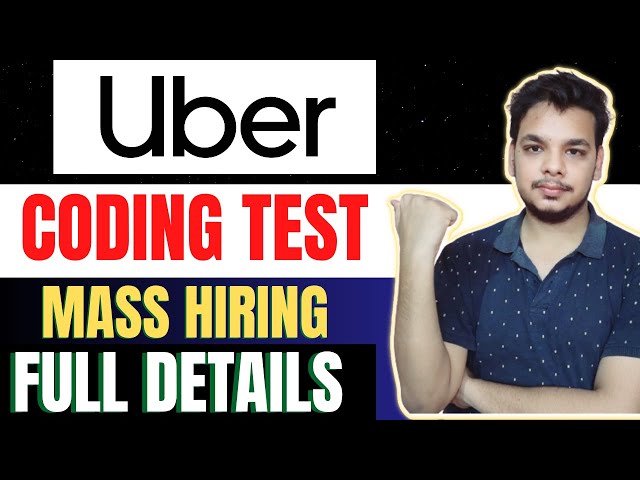 Uber Mass Drive | Uber Software Engineer Internship | Coding  Assessment | Uber Coding Assessment
