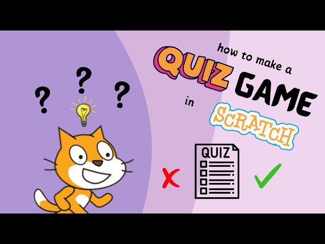 How to make a Quiz in scratch