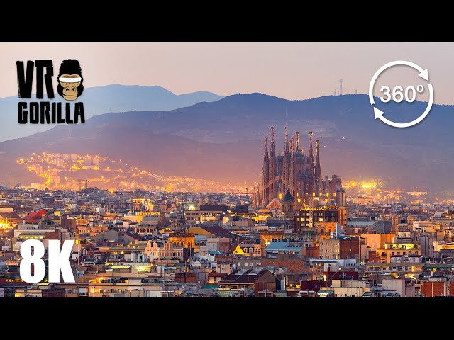 اكتشف برشلونة في جولة افتراضية إرشادية (مقدمة) - فيديو واقع افتراضي بدقة 8K و360 درجة