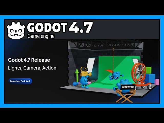 Godot Engine 4.7 ist da! - Das sind ALLE ÄNDERUNGEN die du kennen solltest!