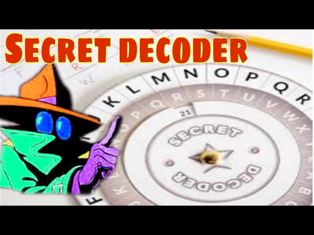 Spy 🕵️Secret message Decoder | How to decode a secret message