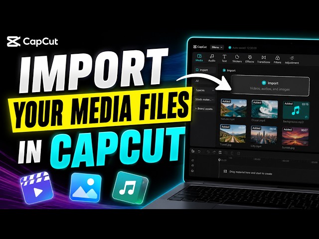 add video in capcut | capcut video editing | Import Media in CapCut in urdu hindi | capcut in urdu