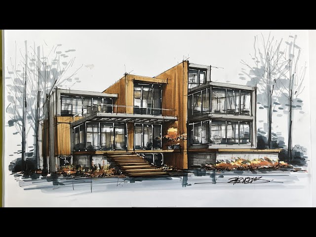 architecture sketch / house 30