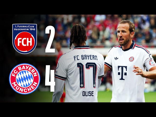 Win in the final friendly match! | FC Heidenheim - FC Bayern | Highlights