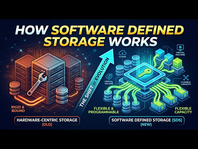 How Software Defined Storage Works. - Storage Without Fixed Hardware