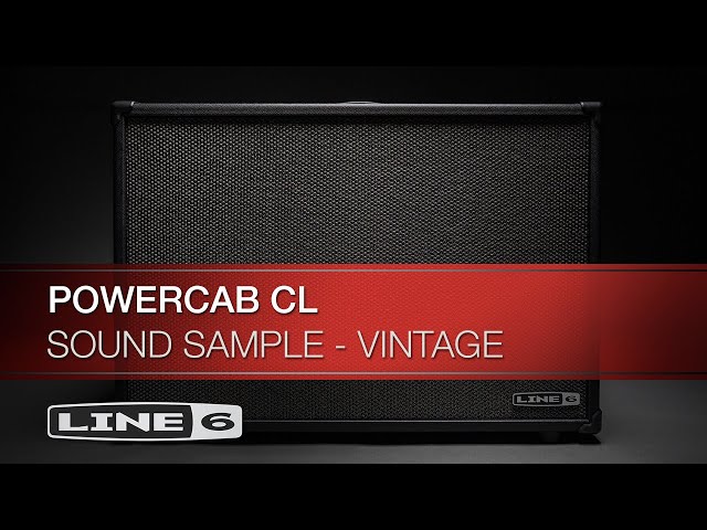 Line 6 Powercab CL | Sound Sample | Vintage