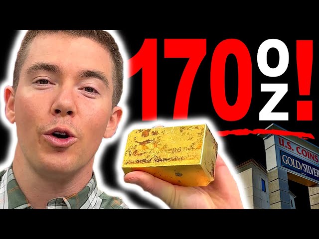 I "Offer" to Buy a 170-ounce Gold Bar from LARGEST COIN SHOP IN AMERICA...and THIS Happens!