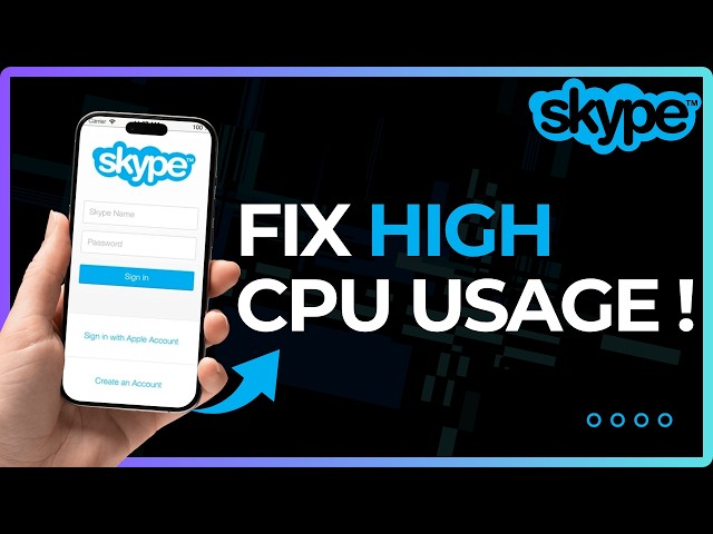 How To Fix Skype High CPU Usage !