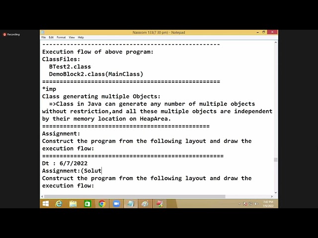 JAVA 06-07-2022  1A