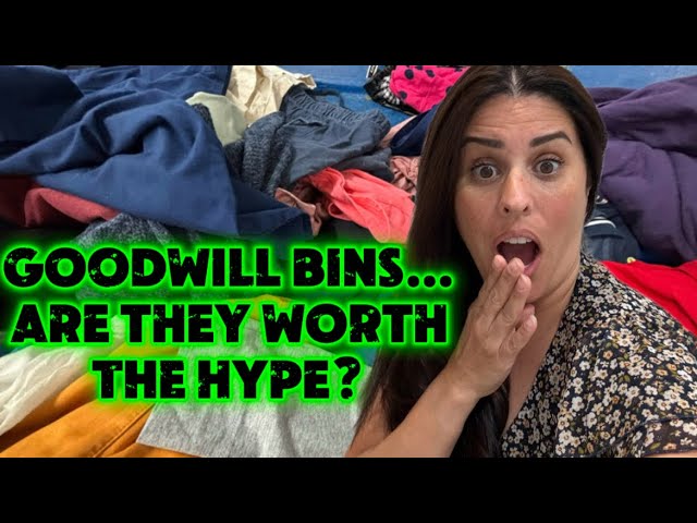 Thrifting at the Goodwill Outlet Bins in Florida! 💥 First Time at the Bargain Barn