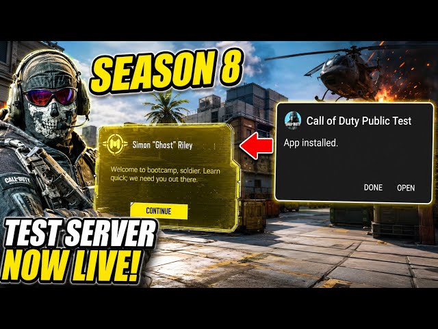 How to Download Season 8 Test Server in codm 2026 | COD Mobile Season 8 Beta Download Link 2026