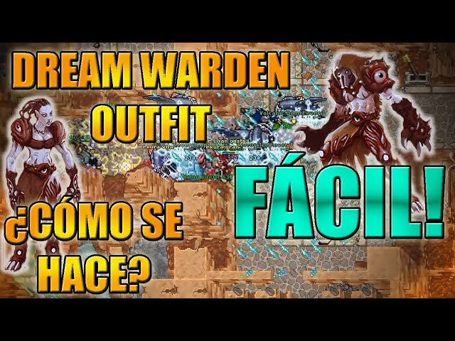 TIBIA - DREAM WARDEN OUTFIT - ROSHAMUUL QUEST