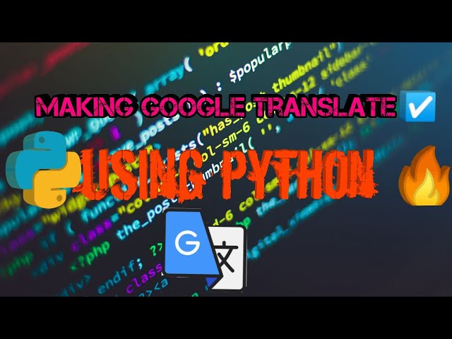 How to make google translater in tamil | learn python | learn tkinter | gui window | apps|SC #PYTHON
