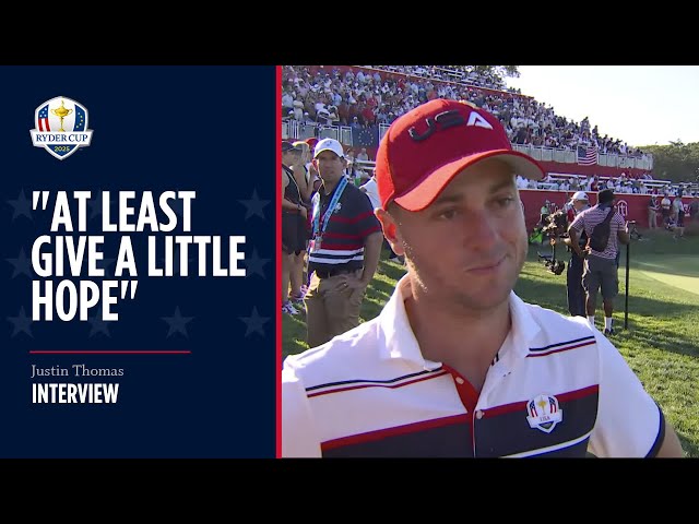 Justin Thomas | Sunday Singles | 2025 Ryder Cup