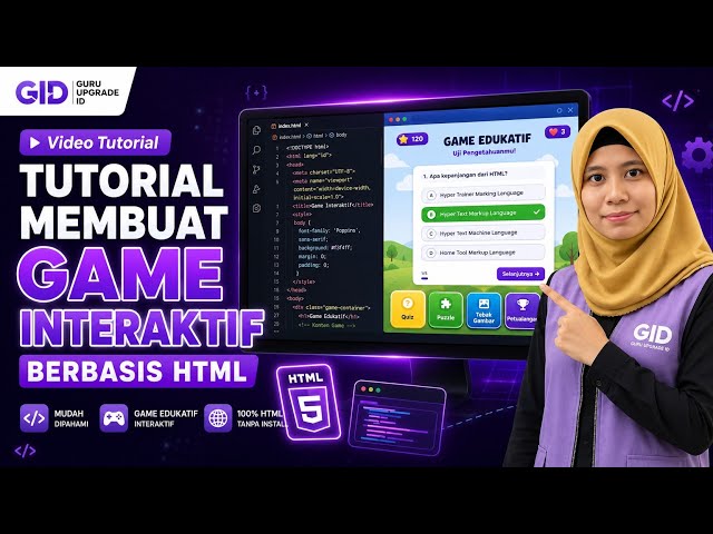 How to Create HTML-Based Interactive Educational Games with AI | All-in-One HTML for Teachers