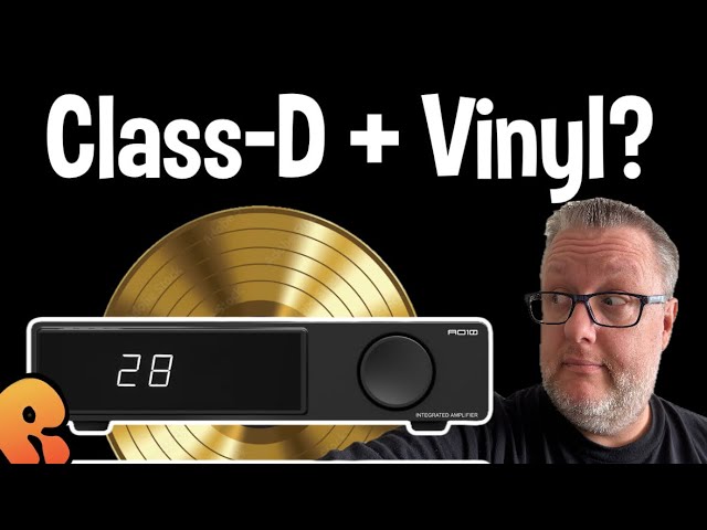 Is a Class-D Amp Good for a Turntable? | SMSL AO10 Review!