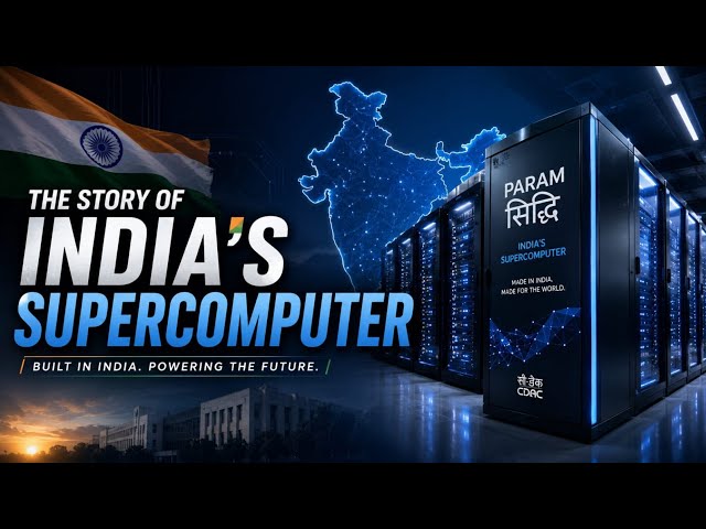 🇮🇳💻 The Incredible Story of India’s Supercomputer 🚀 | From Zero to Supercomputing Power 🤯