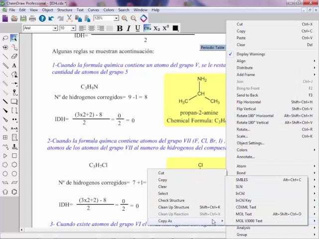 Hydrogen Deficiency Index (HDI) - Compound Identification