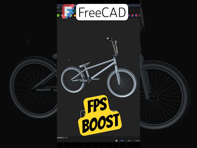 Fix FreeCAD Performance in ONE CLICK! (FPS BOOST)
