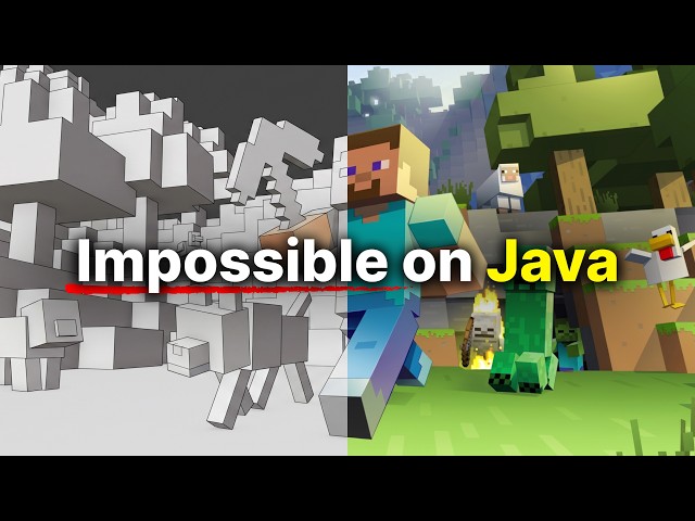 How Java Pushed Minecraft Beyond it's limits