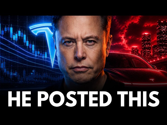 What Elon's Been Posting Since Tesla Crashed