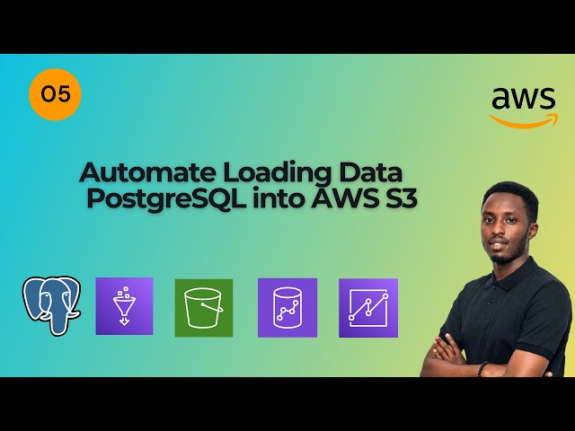Automate Loading Banking Data from PostgreSQL into Amazon S3 | AWS Data Engineering