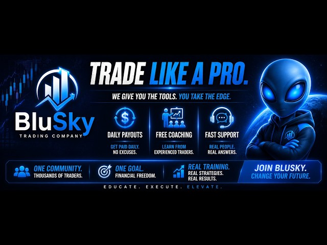 LIVE Day Trading Futures | NQ / ES Live Market Analysis | BluSky TV