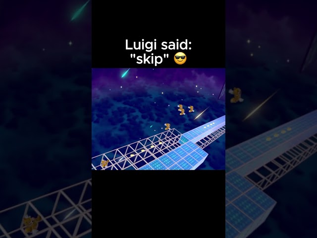 Luigi Skips Ahead to the Flag in Super Mario 3D World #mario #nintendoswitch #nintendo