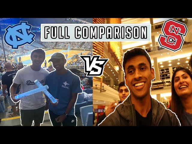 UNC CHAPEL HILL vs NC STATE UNIVERSITY -WHICH IS BETTER? (comparing campuses, dorms, transport, etc)