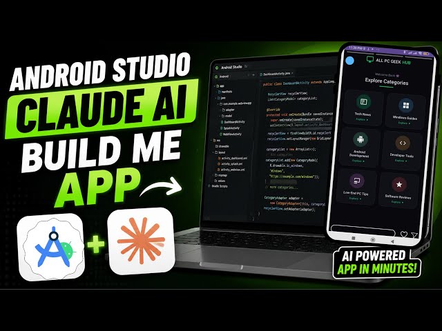 Build Android App with Claude AI & Android Studio (Full Tutorial)