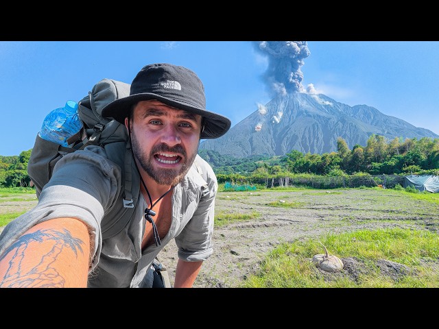 4,000 People Live On Japan's Most Active Volcano