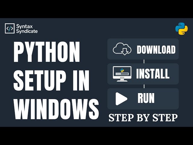 Python + VS Code Setup in 2 Minutes 🔥 | Complete Beginner Guide | Syntax Syndicate