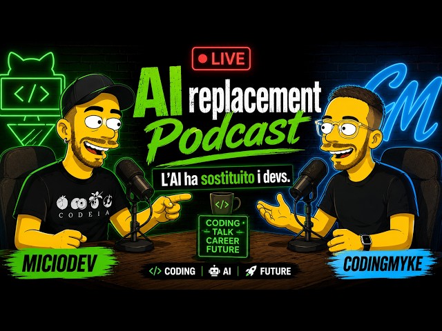 L’AI ha SOSTITUITO i Programmatori? 🤖 | AI Replacement Podcast