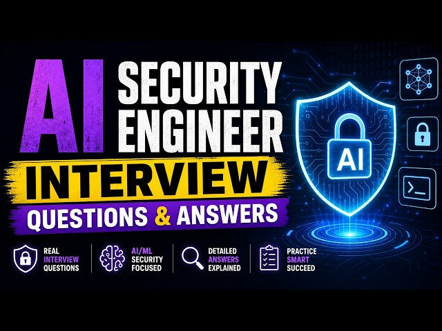 AI Security Engineer Interview Questions & Answers