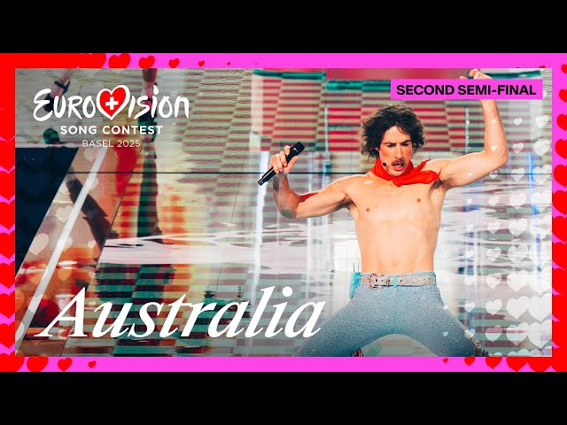 Go-Jo – Milkshake Man (LIVE) | Australia 🇦🇺 | Second Semi-Final | Eurovision 2025