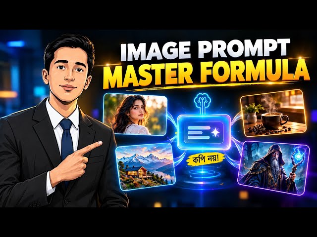 AI Prompt Writing-এর গোপন ফর্মুলা! How to Write AI Image Prompts in Gemini & ChatGPT | Mr Ai Prime.