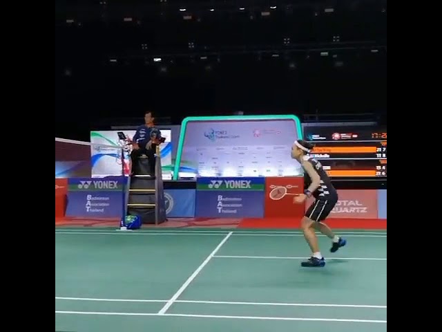 Tai Tzu Ying against Michelle Li | YONEX Thailand Open 2020 (Courtside View)