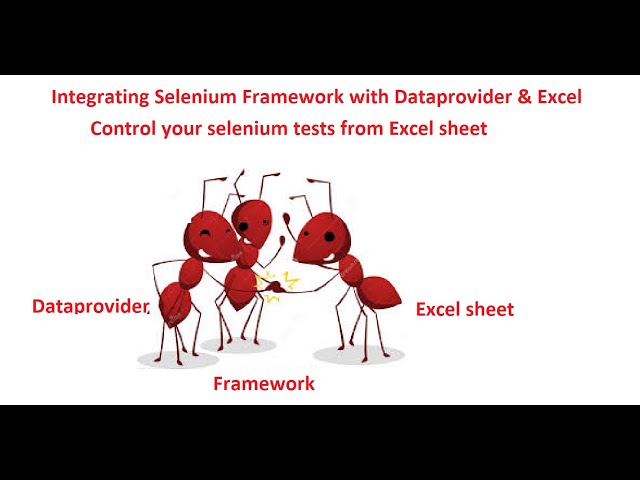 Selenium Framework - Part 26 - Running iterations for a tests from excel - Data provider with Excel