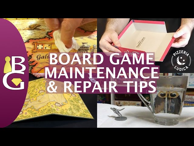 Board Game Maintenance & Repair Tips