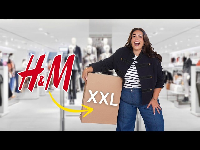 Trying on H&M Clothing in Size XXL 🛍️