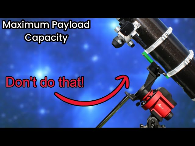 What’s the REAL Maximum Payload Capacity of the iOptron SkyGuider Pro?