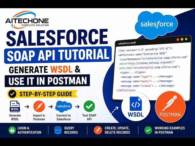 Salesforce SOAP API with Postman | Generate Enterprise WSDL & Test SOAP Requests